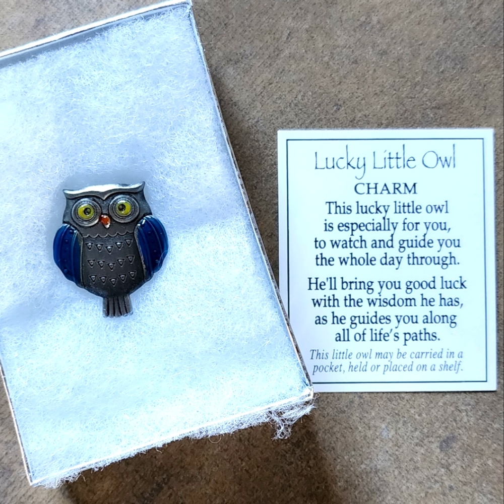 Lucky Owl Charm